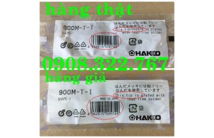 PHÂN BIỆT ĐẦU HÀN HAKKO 900M-T-I THẬT VÀ GIẢ